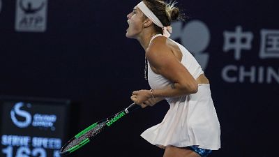 Shenzhen, vince Sabalenka Shenzhen, vince Sabalenka