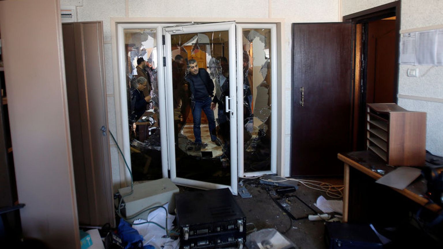 Hamas arrests Gaza men suspected of attacking Abbas's TV station