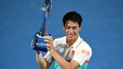 Tennis: Nishikori regoûte enfin à la victoire à Brisbane Tennis: Nishikori regoûte enfin à la victoire à Brisbane