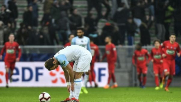 Coupe de France: Marseille éliminé (2-0) par Andrézieux, club de 4e division Coupe de France: Marseille éliminé (2-0) par Andrézieux, club de 4e division