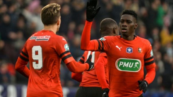 Coupe de France: Rennes, miraculé, élimine Brest (L2) et passe en 16e Coupe de France: Rennes, miraculé, élimine Brest (L2) et passe en 16e