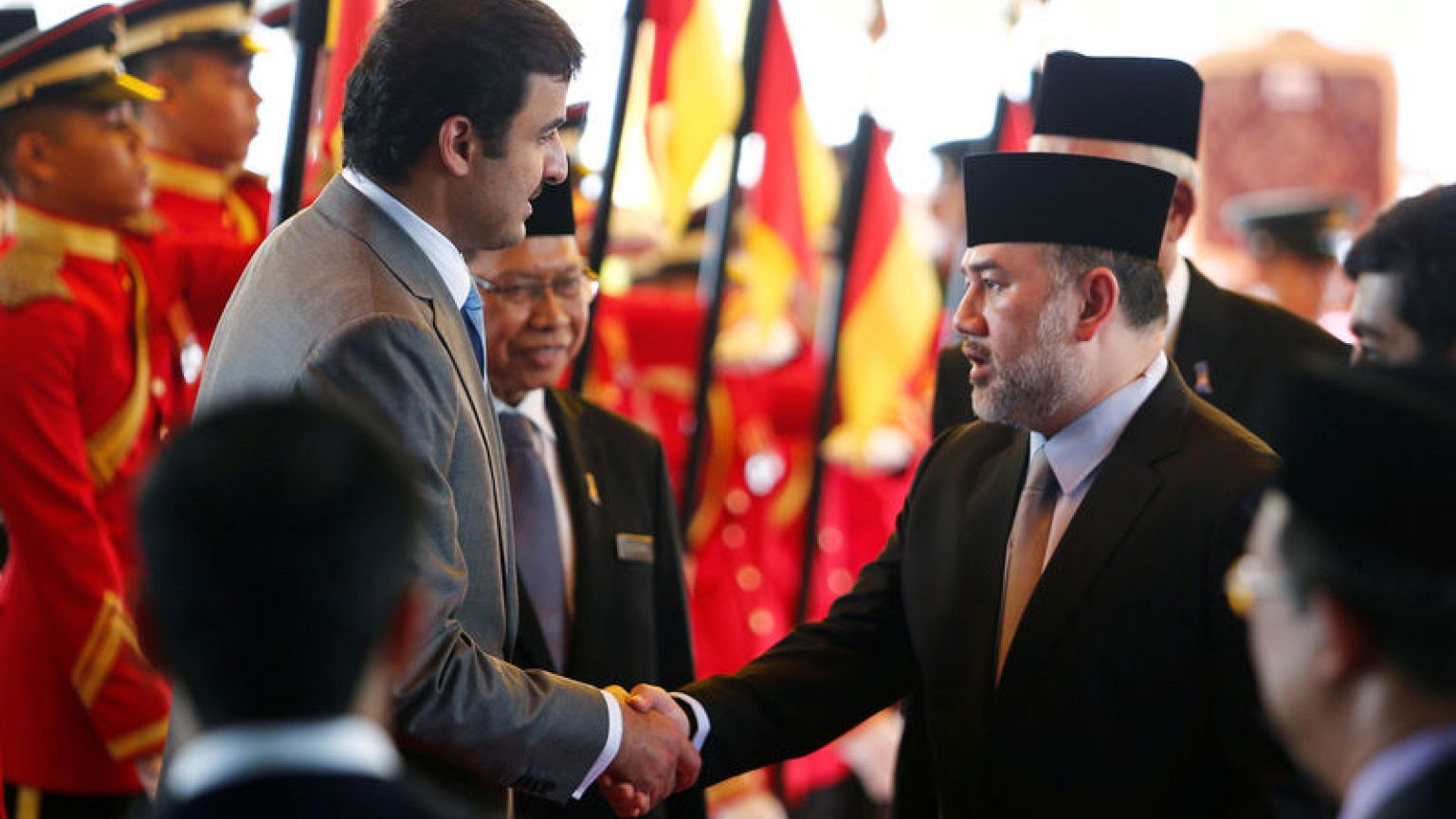 Malaysia's king abdicates after Russian marriage rumours