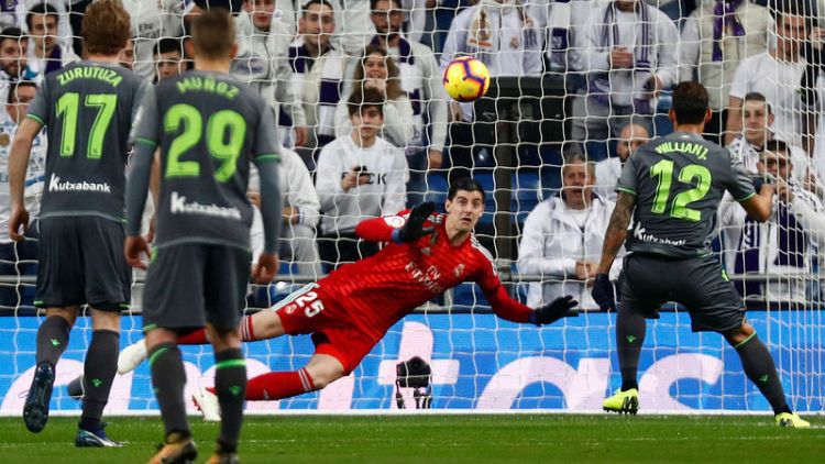 Real Madrid woes deepen with surprise defeat by Sociedad