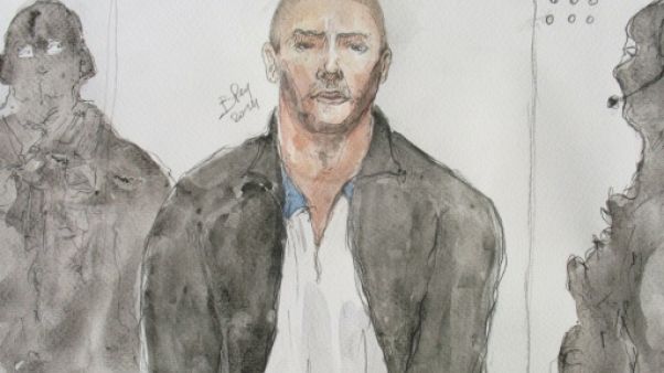 Croquis daté du 26 juin 2014 de Mehdi Nemmouche Croquis daté du 26 juin 2014 de Mehdi Nemmouche