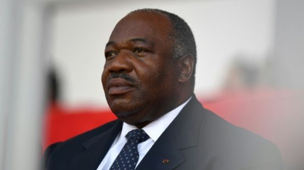 Le président gabonais Ali Bongo Ondimba, le 5 février 2017 à Libreville Le président gabonais Ali Bongo Ondimba, le 5 février 2017 à Libreville
