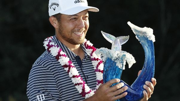 Golf: Sentry Tournament a Schauffele Golf: Sentry Tournament a Schauffele