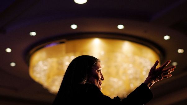 Deb Haaland becomes one of first two Native American congresswomen Deb Haaland becomes one of first two Native American congresswomen