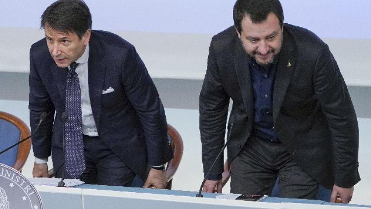 Fonti governo: no polemica Salvini-Conte