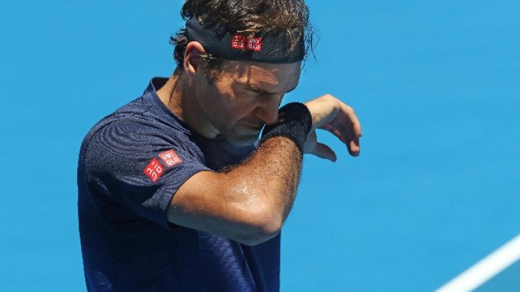 Le lacrime di Federer per l'ex tecnico