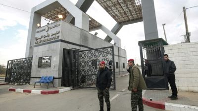 La frontière de Gaza fermée en direction de l'Egypte La frontière de Gaza fermée en direction de l'Egypte