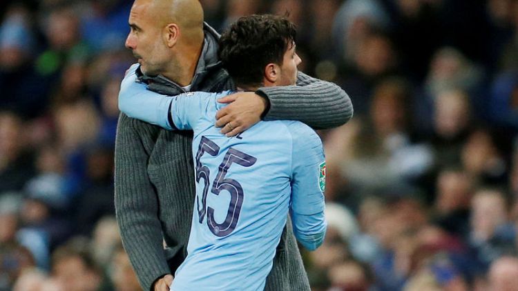 Guardiola defends Man City's youth record following Diaz departure