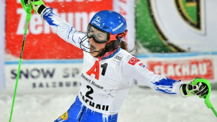 Ski: la Slovaque Petra Vlhova s'impose devant Shiffrin dans le slalom de Flachau
