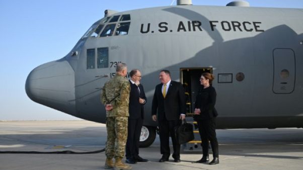 Après un arrêt en Irak, Mike Pompeo arrive en Egypte Après un arrêt en Irak, Mike Pompeo arrive en Egypte