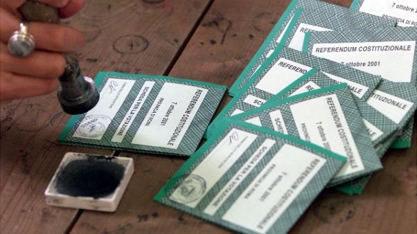 Sì relatrice a quorum referendum al 25% Sì relatrice a quorum referendum al 25%