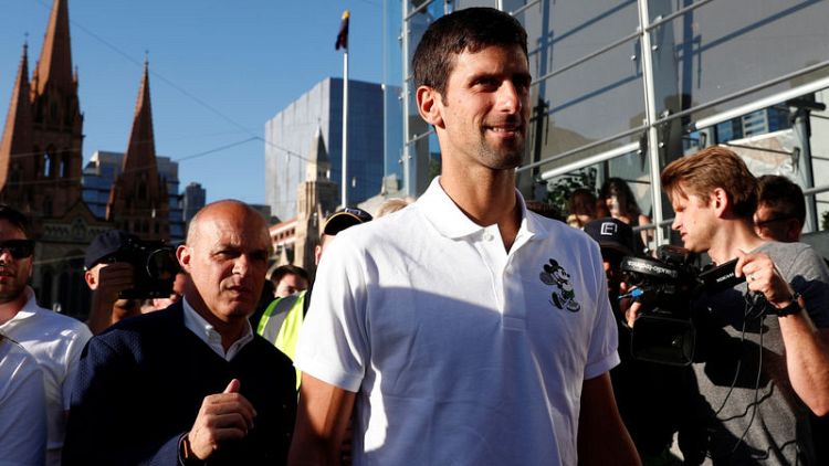 Djokovic, Federer, Serena remain favourites to win opening Grand Slam