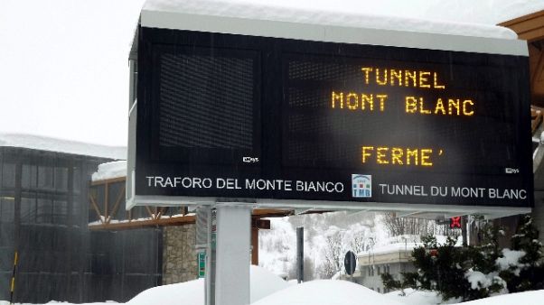 Traforo Mt Bianco chiuderà entro 7 anni Traforo Mt Bianco chiuderà entro 7 anni