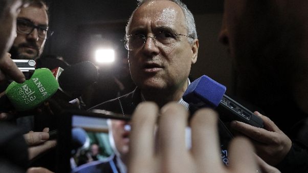 Lotito, scontri Lazio? pseudo-tifosi Lotito, scontri Lazio? pseudo-tifosi
