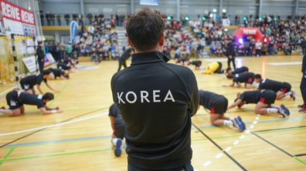 Une équipe coréenne "unifiée", curiosité des championnats du monde de handball Une équipe coréenne "unifiée", curiosité des championnats du monde de handball