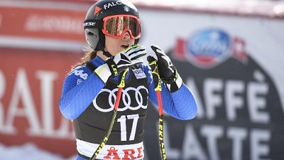 Sci: Sofia Goggia torna ad allenarsi Sci: Sofia Goggia torna ad allenarsi