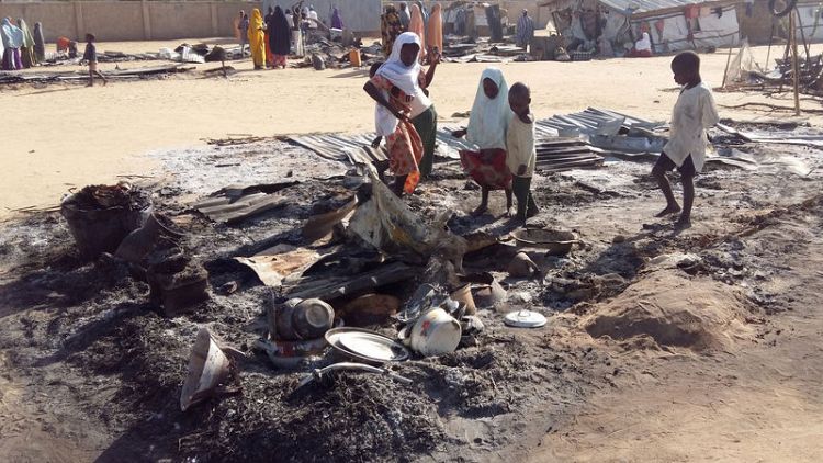 U.N. alarmed at uprooting of civilians in Nigeria's war with militants