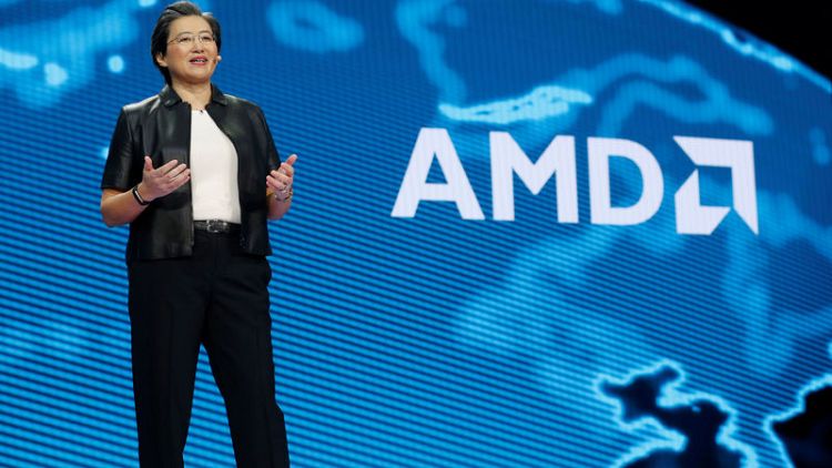 AMD shows off 7nm next-gen chips at CES, aims at Intel and Nvidia