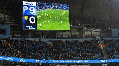 Coppa di Lega:Manchester City-Burton 9-0