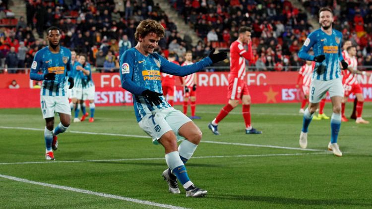 Griezmann strikes again as Atletico held to Cup draw at Girona