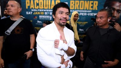 Boxe: le Philippin Pacquiao n'a pas d'ambitions présidentielles Boxe: le Philippin Pacquiao n'a pas d'ambitions présidentielles