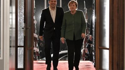 Macédoine: la "reconnaissance" de Merkel à Tsipras dans un climat apaisé Macédoine: la "reconnaissance" de Merkel à Tsipras dans un climat apaisé