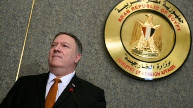 Au Caire, Pompeo lance un appel à l'unité contre l'Iran