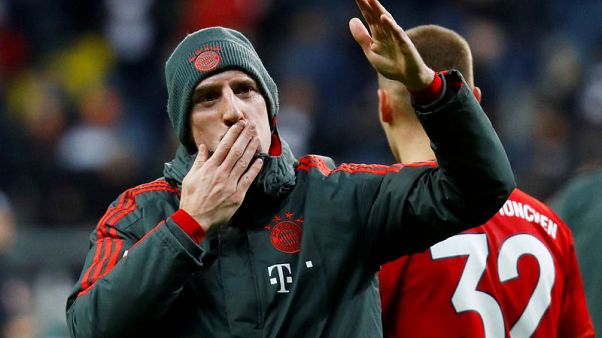 Bayern's Ribery suffers thigh muscle injury Bayern's Ribery suffers thigh muscle injury