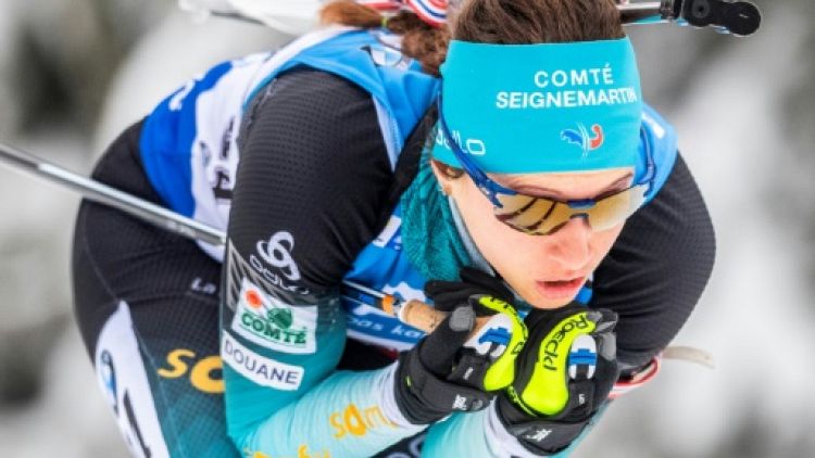 Biathlon: nouveau podium pour Chevalier au sprint d'Oberhof, victoire de Vittozzi