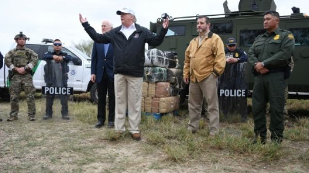 Le président américain Donald Trump, le 10 janvier 2019 à McAllen, au Texas Le président américain Donald Trump, le 10 janvier 2019 à McAllen, au Texas