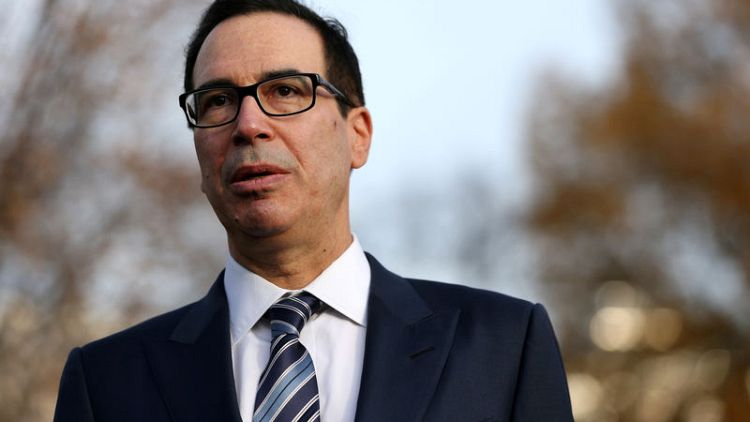 Mnuchin defends U.S. decision to lift sanctions on Russian firms