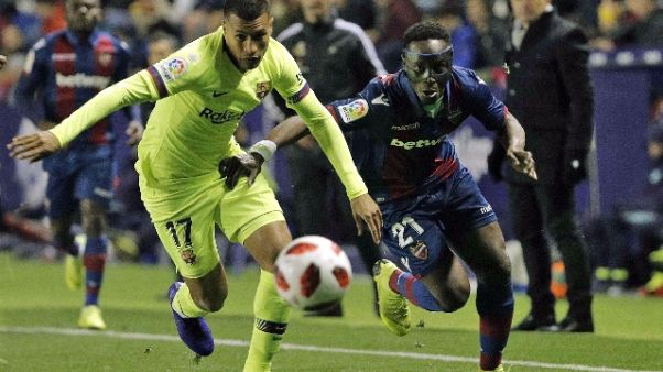 Coppa del Re: levante Barcellona 2-1 Coppa del Re: levante Barcellona 2-1