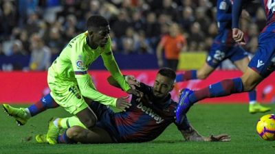 Coupe du Roi: le Barça bis patauge contre Levante en 8es de finale aller Coupe du Roi: le Barça bis patauge contre Levante en 8es de finale aller