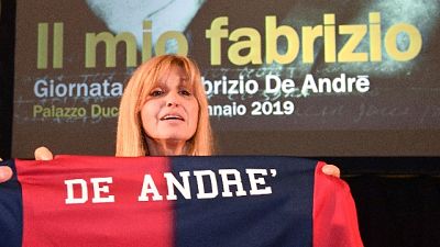 De Andrè: ricordo Genoa con un video De Andrè: ricordo Genoa con un video