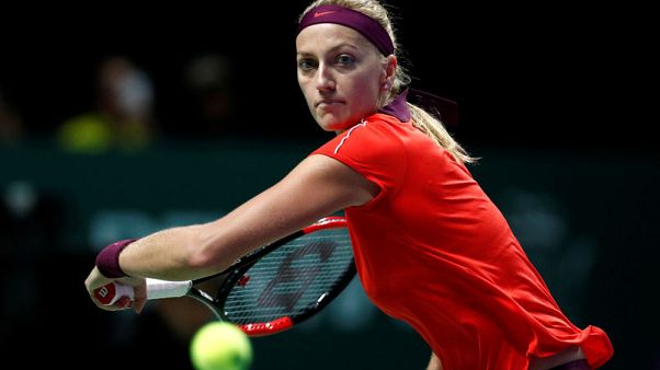 Kvitova thumps Sasnovich to set up Sydney final with Barty Kvitova thumps Sasnovich to set up Sydney final with Barty