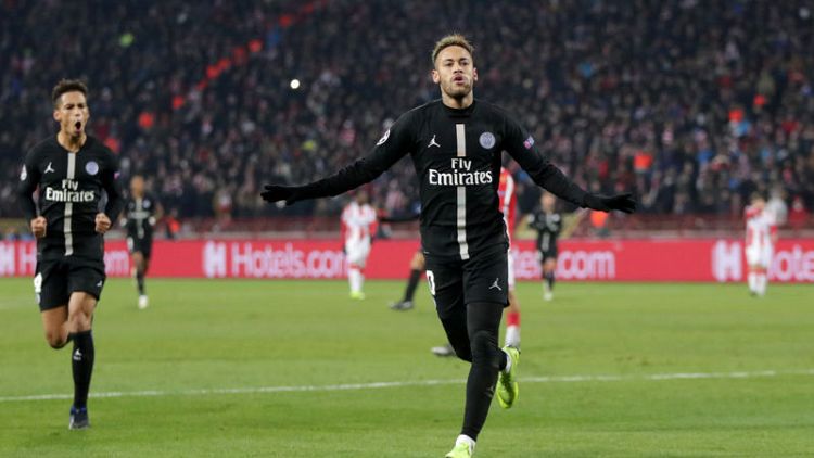 PSG's Neymar doubtful for Amiens game