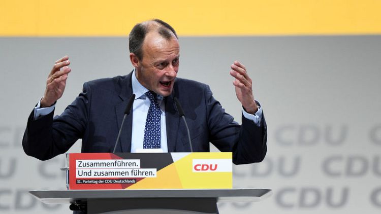 Germany's Merz contradicts CDU on new party role
