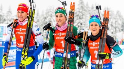 Biathlon: Chevalier abonnée au podium, doublé de Vittozzi à Oberhof Biathlon: Chevalier abonnée au podium, doublé de Vittozzi à Oberhof