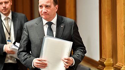 Swedish Centre Party formally backs Social Democrat's Lofven for PM Swedish Centre Party formally backs Social Democrat's Lofven for PM