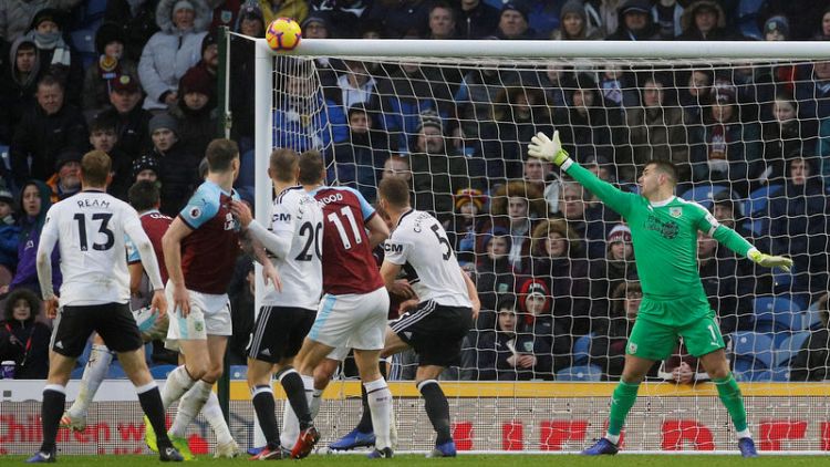 Fulham sunk by two own goals at Burnley