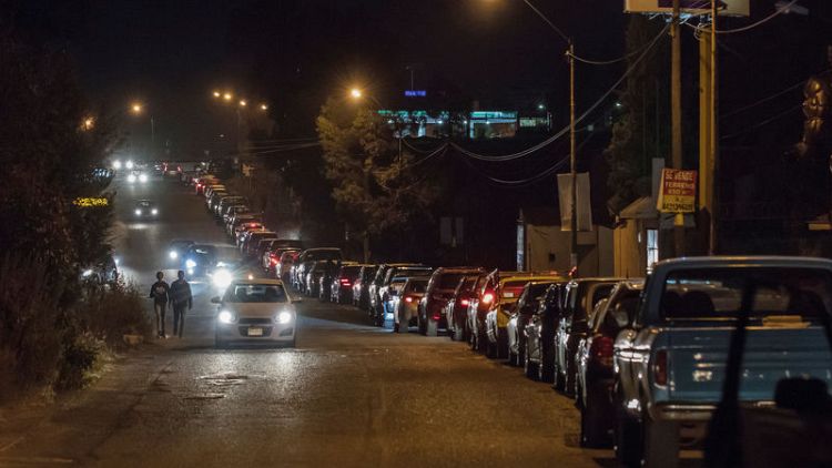Mexico City's massive wholesale market quiets amid fuel shortage