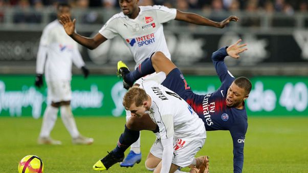 PSG recover from League Cup exit to thrash Amiens PSG recover from League Cup exit to thrash Amiens