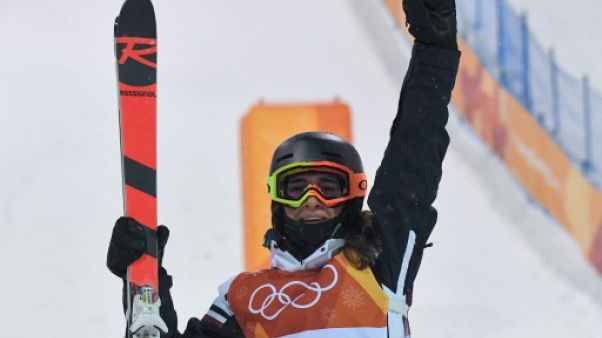 La Française Perrine Laffont aux JO de Pyeongchang le 11 février 2018 La Française Perrine Laffont aux JO de Pyeongchang le 11 février 2018
