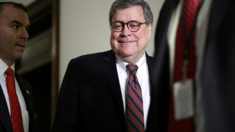 Bill Barr, le 9 janvier à Washington