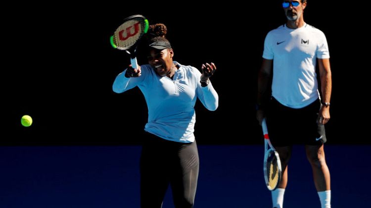 Tennis - Serena ready to claim first Slam as a mum: coach