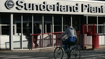 L'usine Nissan à Sunderland, le 25 octobre 2016 au Royaume-Uni L'usine Nissan à Sunderland, le 25 octobre 2016 au Royaume-Uni