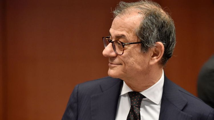 Italy Treasury minister sees stagnation rather than recession